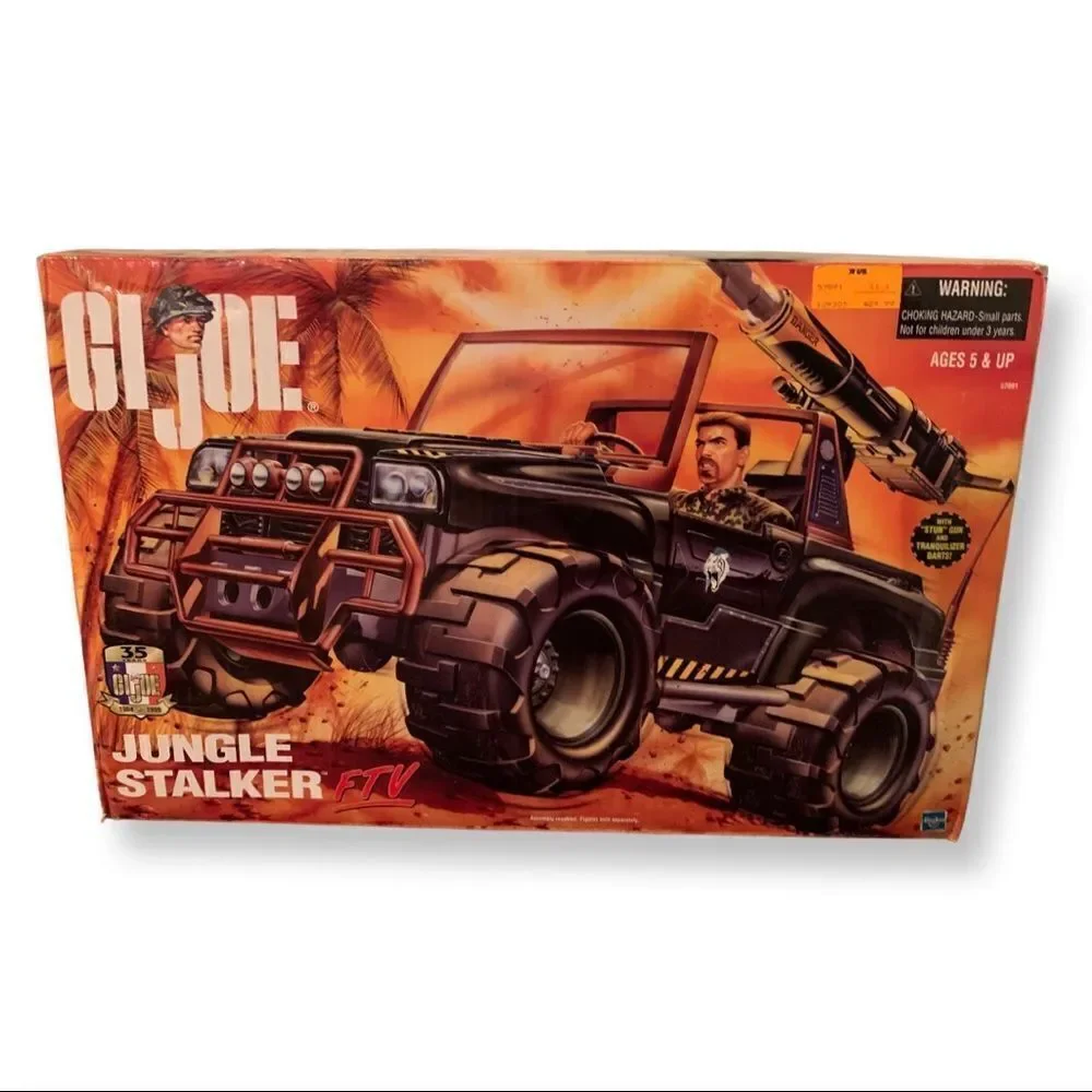 35thAnniversary 1998 Hasbro GI Joe JUNGLE STALKER FTV New unopened unassembled